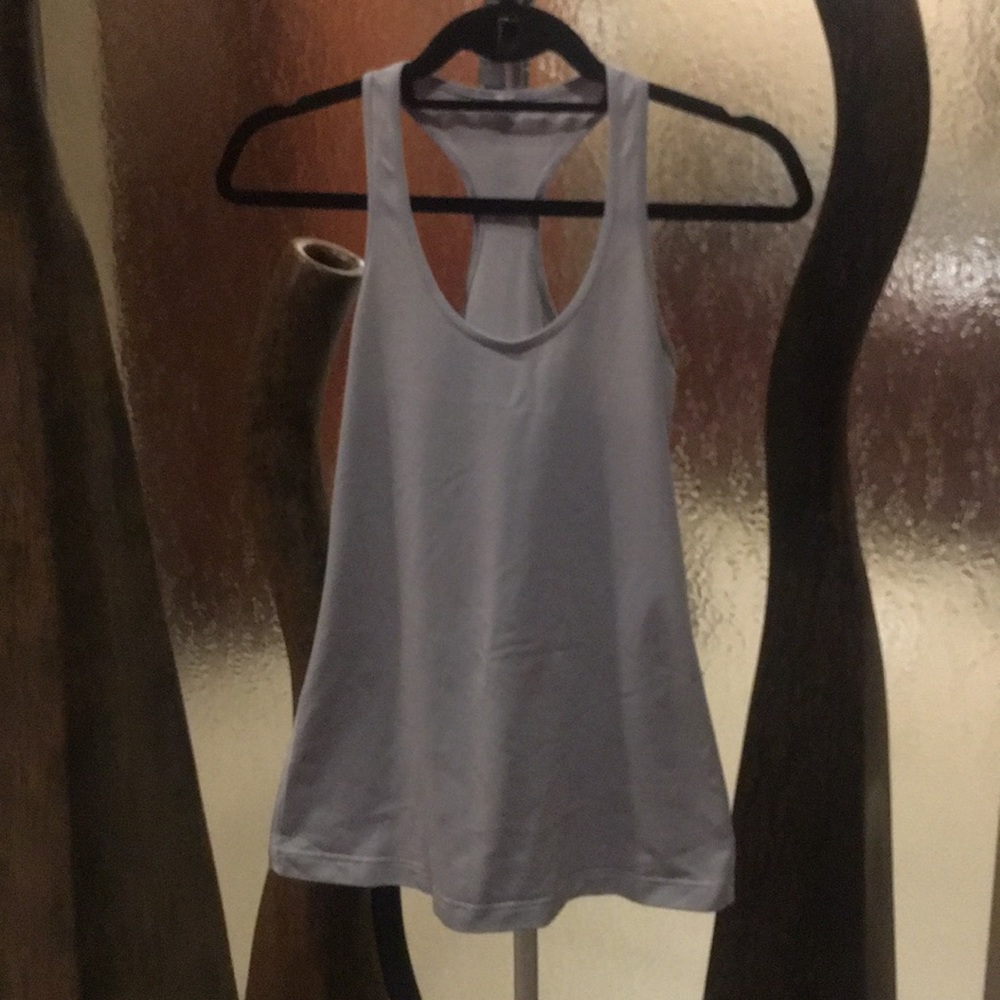 Gray lululemon tank top